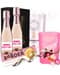 Mini Prosecco Rose Gift Set - 2 x Happy Birthday Labels