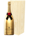 Moet and Chandon Gold Edition Champagne Magnum 150cl in Wooden Gift Box