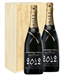 Moet & Chandon Vintage Two Bottle Champagne Gift in Wooden Box