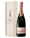 Moet et Chandon NV Rose Champagne Fathers Day Gift In Wooden Box