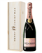 Moet et Chandon NV Rose Champagne Single Bottle Christmas Gift In Wooden Box