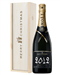 Moet et Chandon Vintage Single Bottle Christmas Gift in Wooden Box