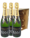 Moet Vintage Champagne Six Bottle Wooden Crate