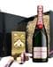 Pink Champagne Gift Set – Moët Rosé & Chocolates Hamper