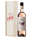 Pinot Grigio Rose Wine Valentines With Love Special Gift Box