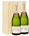 Pol Roger Two Bottle Champagne Gift in Wooden Box