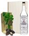 Portobello Road Gin And Chocolates Gift Set in Wooden Box