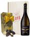 Prosecco and Chocolates Casa Defra Frizzante Valentines Gift