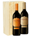 Rioja Reserva Two Bottle Wine Gift in Wooden Box