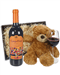 Rioja Reserva Wine and Teddy Bear Gift Basket