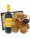 Rioja Tempranillo Wine and Teddy Bear Gift Basket
