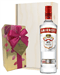 Smirnoff Red Label Vodka and Chocolates Gift Set in Wooden Box