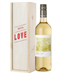 South African Chenin Blanc White Wine Valentines With Love Special Gift Box