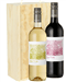 South African Mixed Two Bottle Wine Gift in Wooden Box