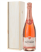 Taittinger Rose Champagne Gift in Wooden Box