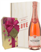 Taittinger Rose Valentines Champagne and Chocolates Gift Box