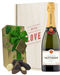 Taittinger Valentines Champagne and Chocolates Gift Box