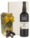 Taylors 10 Year Old Port and Chocolates Gift Set in Wooden Box