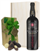 Taylors First Estate Port and Chocolates Gift Set in Wooden Box