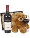 Terrazas Reserva Malbec Wine and Teddy Bear Gift Basket