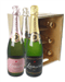 The Lanson Collection Champagne Six Bottle Wooden Crate