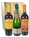 The Spanish Collection Three Bottle Wine Gift in Wooden Box