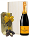Veuve Clicquot Champagne and Chocolate Gift Set