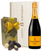 Veuve Clicquot Champagne and Chocolates Birthday Gift Box