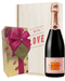 Veuve Clicquot Rose Valentines Champagne and Chocolates Gift Box