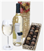Vinedos Sutil Chardonnay Wine and Chocolates Gift Set in Wooden Box