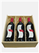 Vinedos Sutil Merlot Three Bottle Wine Gift in Wooden Box