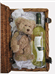 Vinedos Sutil Sauvignon Blanc Wine and Teddy Bear Gift Basket