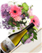White Wine And Flowers