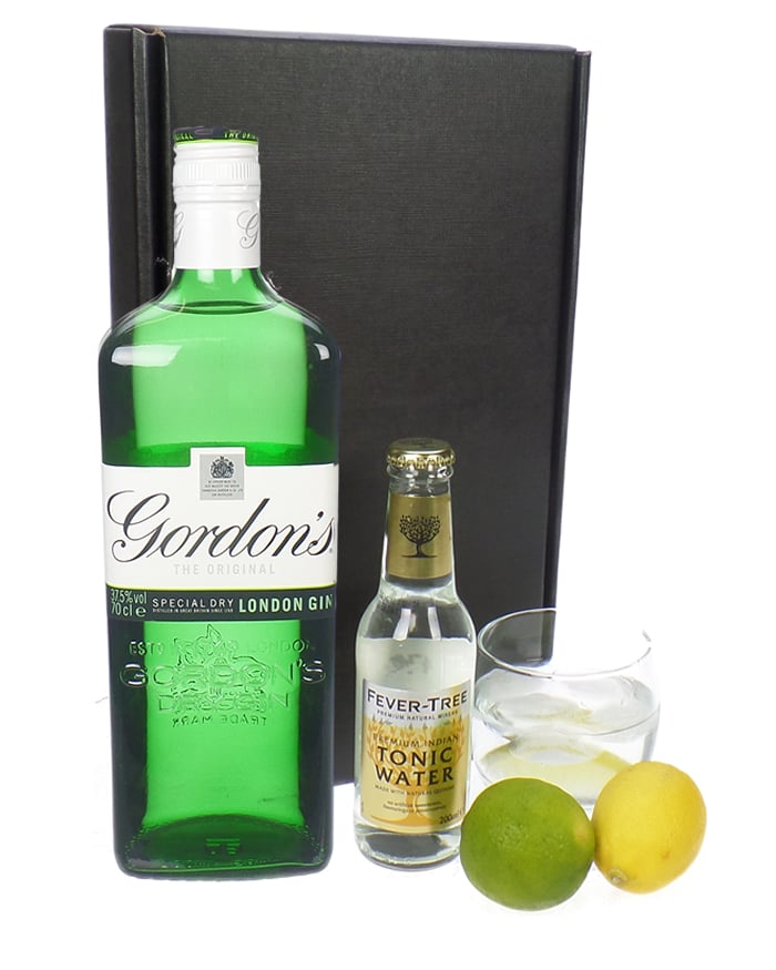 Gordons Gin And Tonic Gift Set Next Day Gin Gift Delivery