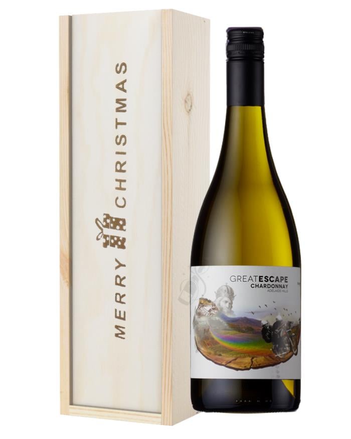 Australian Chardonnay White Wine Single Bottle Christmas Gift