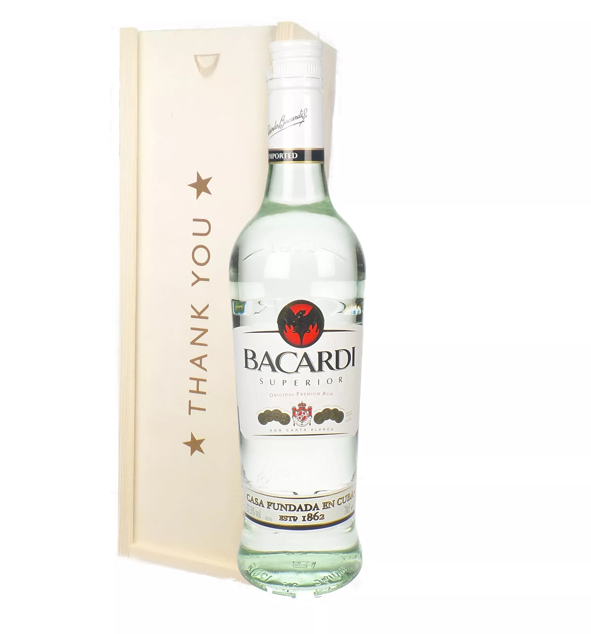 Bacardi Superior Rum 限定版ギフトボックス入り 700ml Bacardí Holiday Gift Box – BACARDI Rum