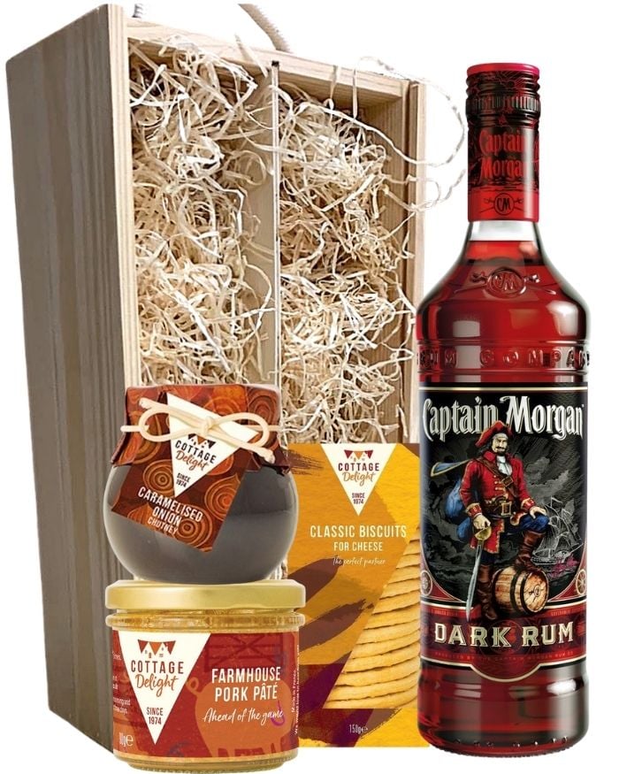 Captain Dark Rum Hamper Next Day Delivery UK