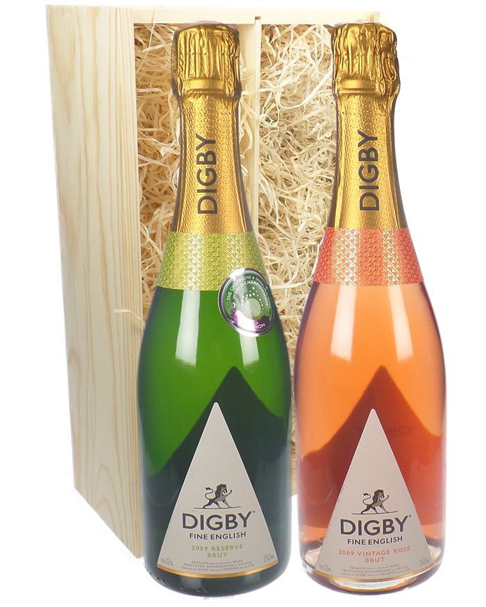 🍾 English Sparkling Wine Mixed Two Bottle Wine Gift