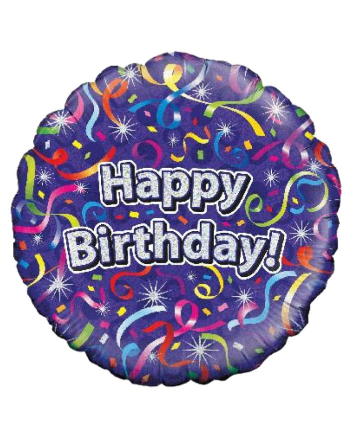 Happy Birthday Helium Balloon Gift