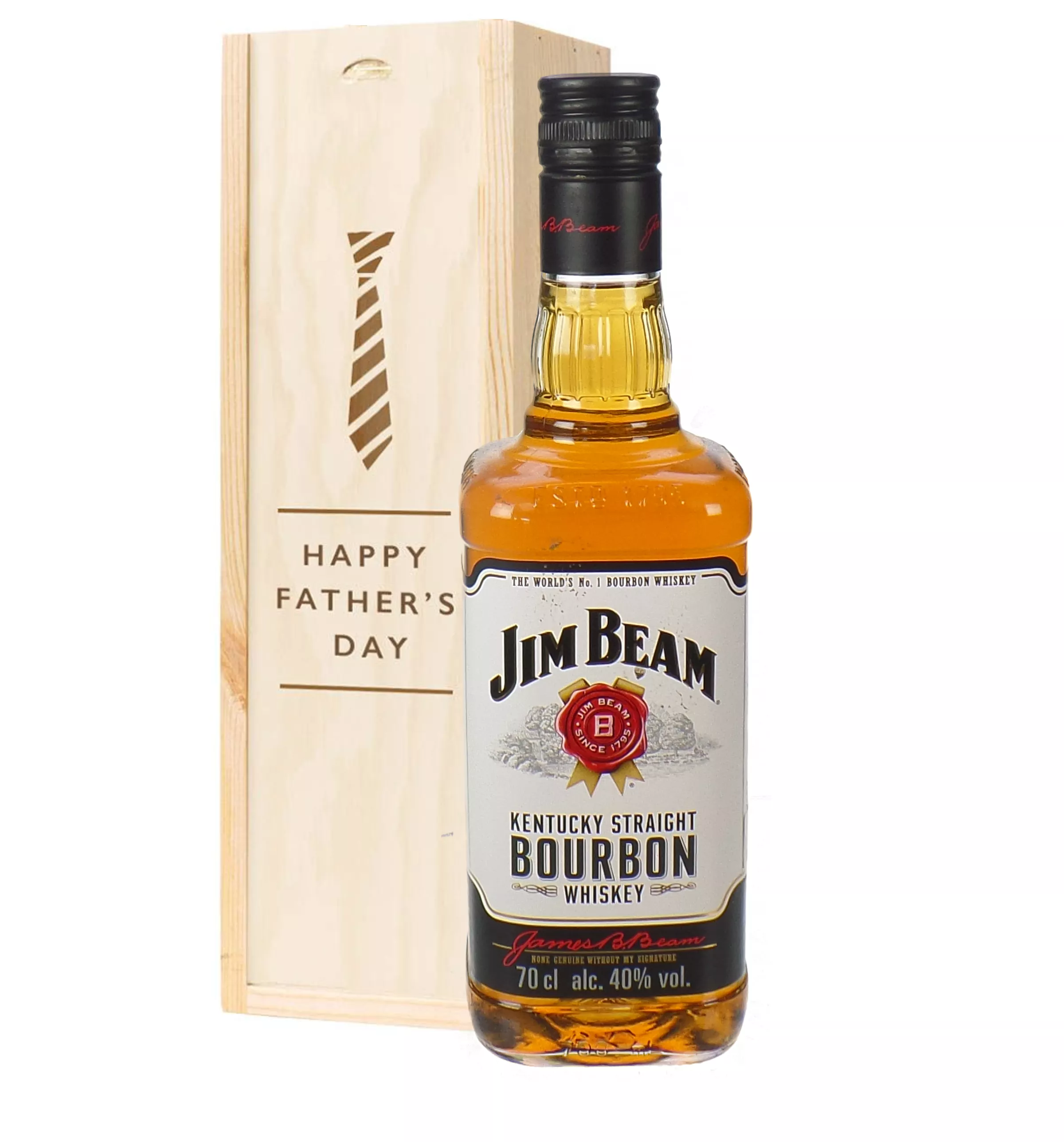 Jim Beam Kentucky Bourbon Whiskey Fathers Day Gift Next Day Delivery Uk Sparkling Direct Jim Beam Kentucky Bourbon Whiskey Fathers Day Gift Next Day Delivery Uk Sparkling Direct