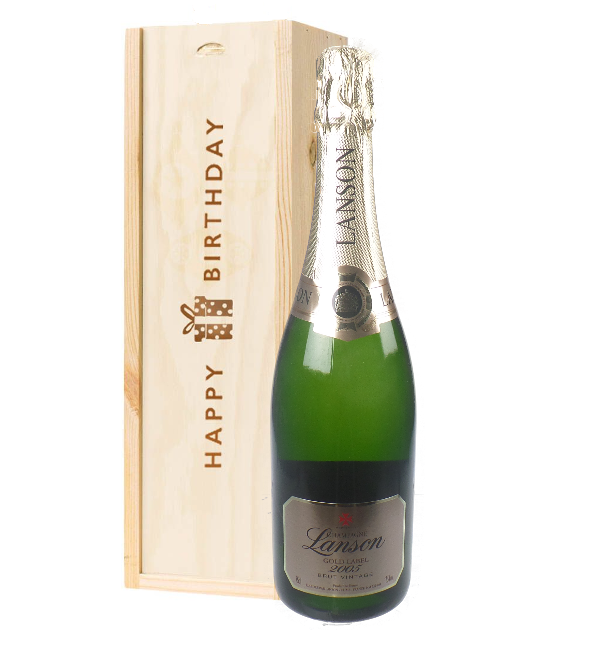 It's just an image of Transformative Lanson Champagne Gold Label 2005 This is a photo of Transformative Lanson Champagne Gold Label 2005