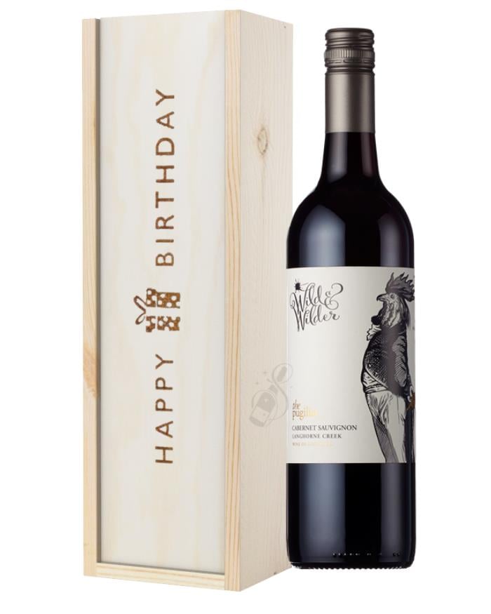 Red Wine Birthday Gift For Brother Next Day Delivery UK