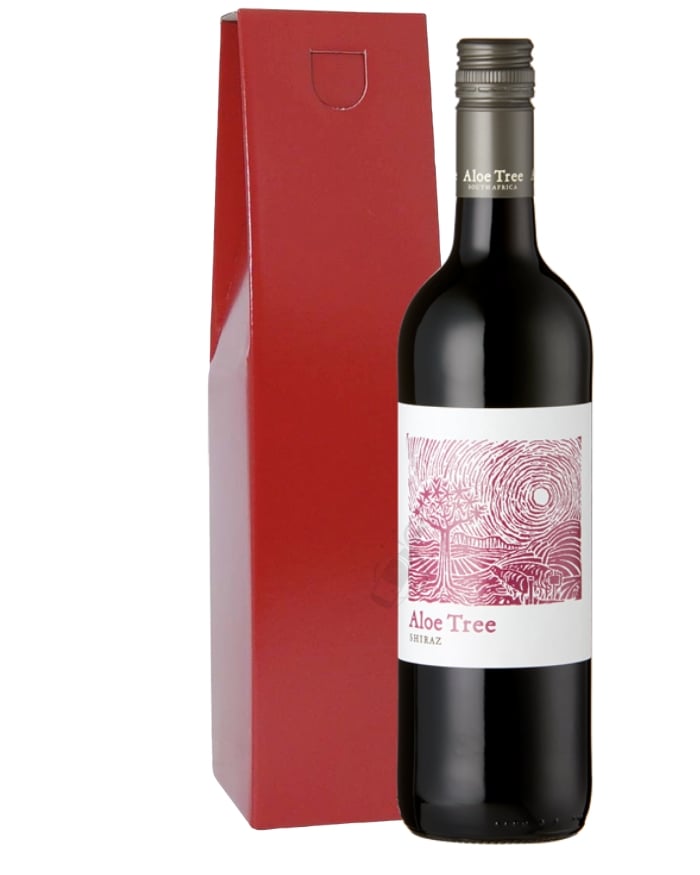 South African Shiraz Red Wine Gift Box Next Day Delivery