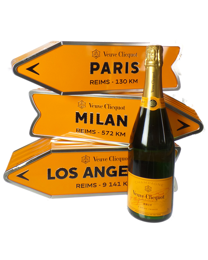 Veuve Clicquot Arrow Sign Gift