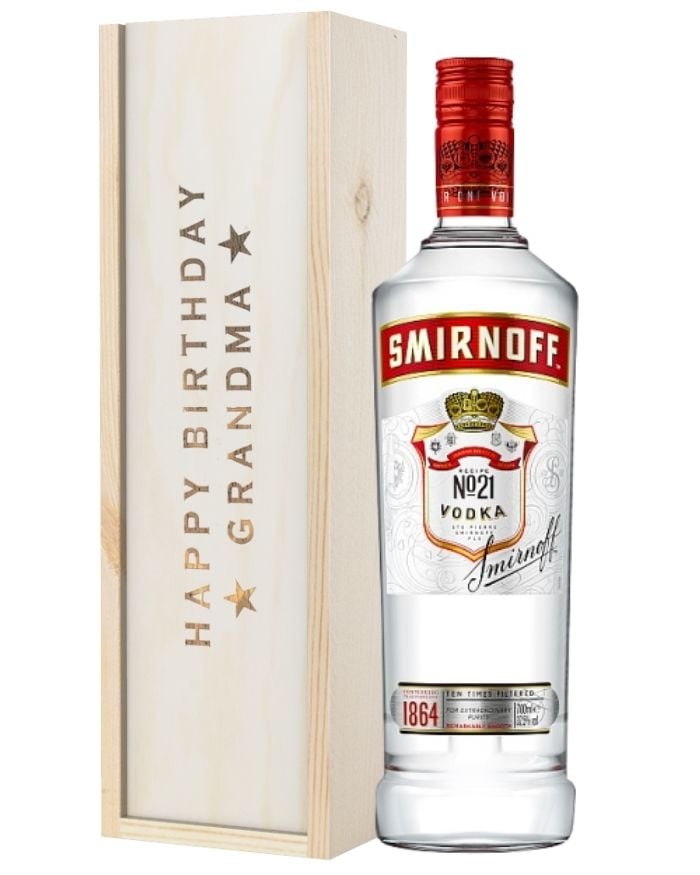 Vodka Birthday Gift For Grandma Next Day Delivery UK