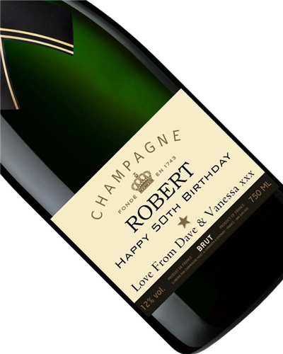Personalised bottle preview