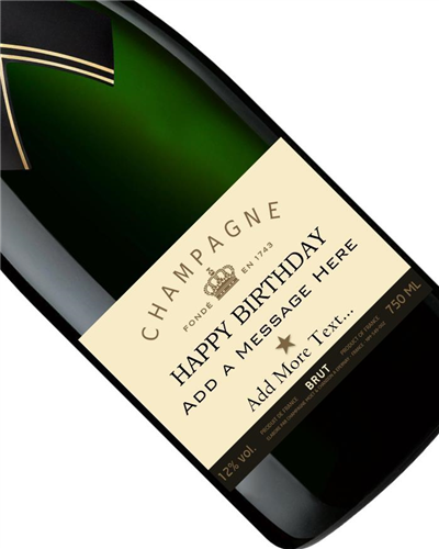 Personalised bottle preview
