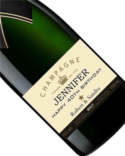 Personalised bottle preview