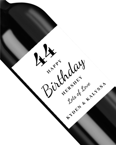 Personalised bottle preview