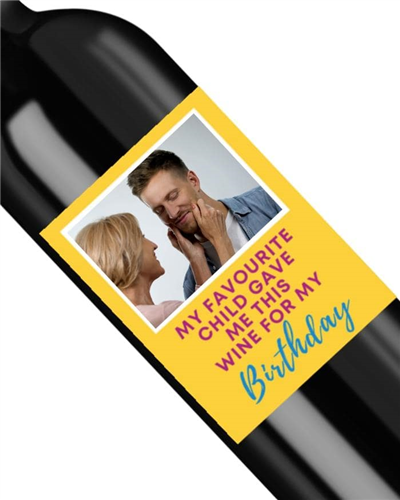 Personalised bottle preview
